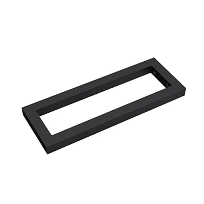 Abbildung von Mai &amp; Design Wandkonsole WH01 aus Edelstahl in Schwarz, BTH: 30x2x15 cm, Waschtisch Halterung 1 Stück