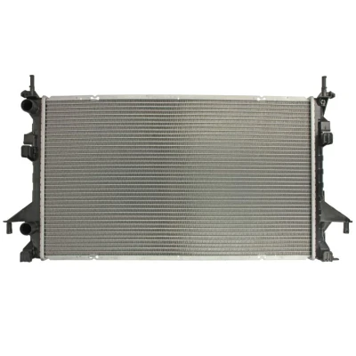 Abbildung von THERMOTEC D7R056TT Kühler, Motorkühlung Aluminium 680 398 40 Schaltgetriebe Kühlrippen gelötet RENAULT: ESPACE 4, CLIO 2, LAGUNA 2 Grandtour