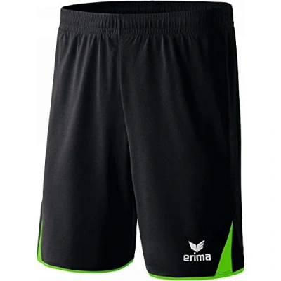 Abbildung von Erima Herren Classic 5 C Short mit Innenslip, Schwarz/Gelb, M EU
