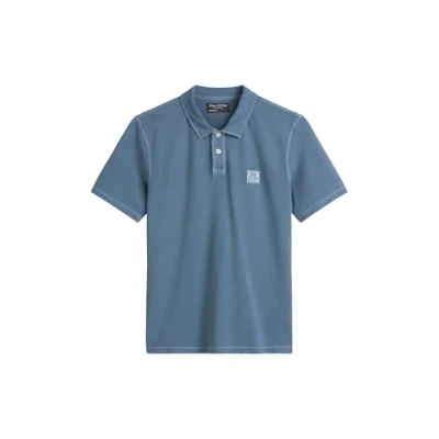 Abbildung von Marc O&#039;Polo Short Sleeve Poloshirt, Herren, Größe: Medium, Storm