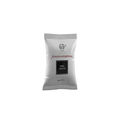 Abbildung von Lollo Kaffeepads Passion Espresso Schwarz kompatibel mit Nespresso (100)