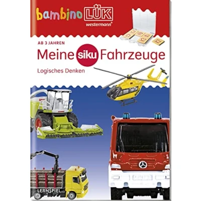 Abbildung von bambinoLÜK: 3/4/5 Jahre Meine siku Fahrzeuge Logisches Denken (bambinoLÜK Übungshefte: Kindergarten)