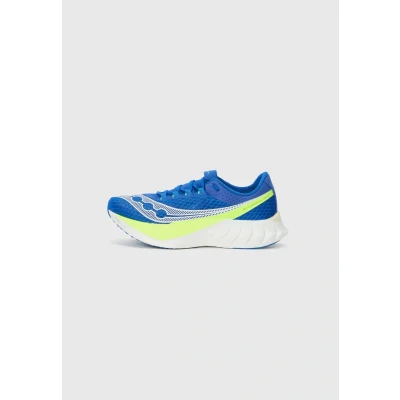 Abbildung von Saucony Endorphin PRO 4 Laufschuh Straße, Herren, Größe: 40, Lapis/citron Schuhe