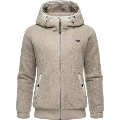 Abbildung von Ragwear Cousy Fleecejacke, Damen, Größe: XL, Bone