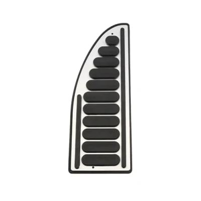 Abbildung von YYFHR Auto Pedalabdeckung, passend for Ford, Focus 2 3 4 MK2 MK3 MK4 Fiesta S Max C Mondeo Escape Pads Fußstütze Pedalplatte Fußbremspedalabdeckungen
