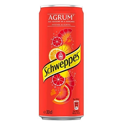 Abbildung von Schweppes Agrum&#039; 24 x 0,33 Liter Pfandfrei