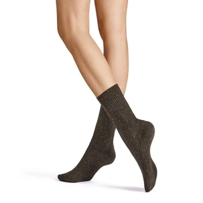 Abbildung von Hudson Damen Socken Winter Rib weich Brownmel. 0763 35 38