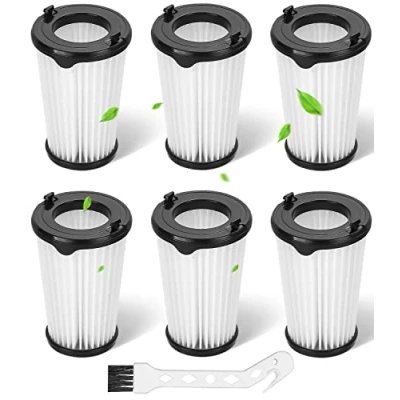 Abbildung von 6 Stück CX7 Filter für AEG Ergorapido Akkustaubsauger, Ersatzfilter Zubehör, AEF150 Set alle 2 Classic X flexibility QX8 Animal Power 45an i360 s360