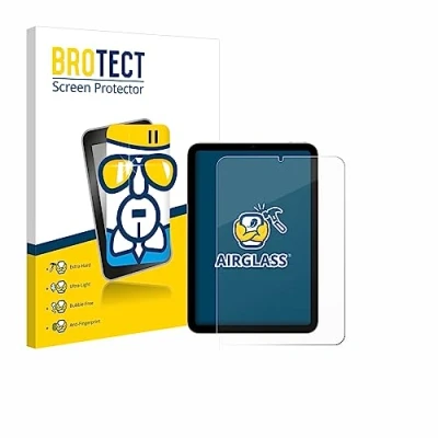 Abbildung von BROTECT Schutzglas für Apple iPad Mini 6 WiFi 2021 Schutzfolie Panzer Folie Glas [Extrem Kratzfest 9H, Anti Fingerprint, Ultra Transparent]