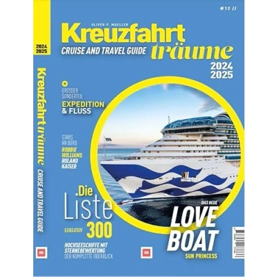 Abbildung von KREUZFAHRTTRÄUME 2024/2025 Cruise &amp; Travel Guide Die Kreuzfahrtbibel