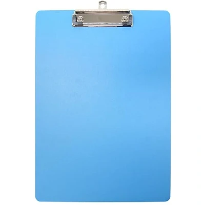 Abbildung von Waytex Klemmbrett A4 aus Polypro 2 mm 225 x 315 Himmelblau