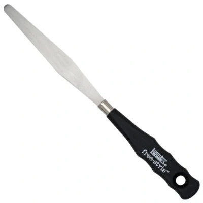 Abbildung von Liquitex 119910 Professional Malmesser mit einer gebürsteten rostfreien Metallklinge für Acrylfarben oder Ölfarben Nr.10