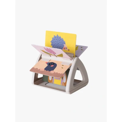 Abbildung von TAF Toys Tummy Time Spinning Aktivitätsspielzeug Buch, Babyspielzeug