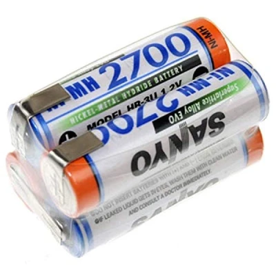 Abbildung von Akkupack 4,8V 2700mAh F2x2 Würfel Zelle AA Akku HR 3U LF Z Form