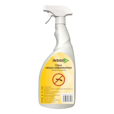Abbildung von INSIGO Ameisen Abwehrspray 750ml Ameisenmittel mit mechanischer Wirkung auf Effektiver Schutz für Haus &amp; Garten Spray Sofortwirkung