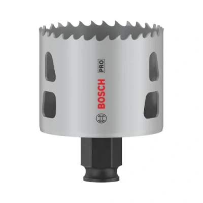 Abbildung von Bosch 1x PRO Multi Material Power Change Plus Lochsäge (für Weichholz, Trockenbauwand, Ø 59 mm, Professional Zubehör Bohrmaschine/Schrauber)