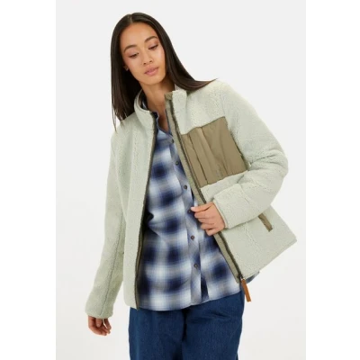 Abbildung von camel active Fleecejacke, Damen, Größe: 38, Eucalyptus