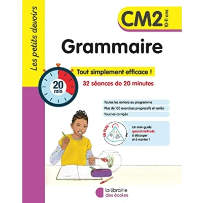 Abbildung von Les petits devoirs Grammaire CM2: 32 séances de 20 minutes