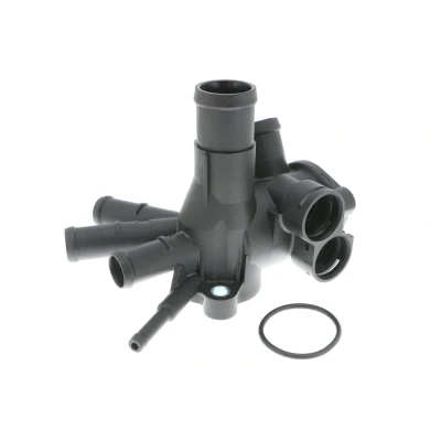 Abbildung von VEMO V15 99 0003 Thermostatgehäuse mit Dichtung Original Qualität VOLKSWAGEN: Polo II Coupe, Classic, Schrägheck, SEAT: Ibiza 2
