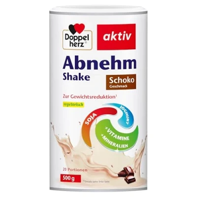 Abbildung von Doppelherz aktiv Abnehm Shake mit Schoko Geschmack 500 g