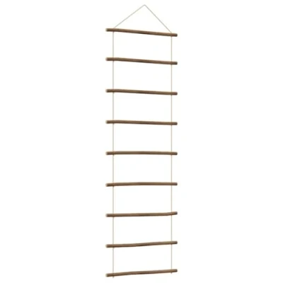 Abbildung von vidaXL Christbaumschmuck Wanddekoration in Leiterform 50x150 cm Natürlicher Zweig (1 tlg)