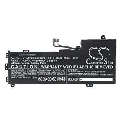 Abbildung von vhbw Akku kompatibel mit Lenovo IdeaPad 510S 13ISK (80SJ001BGE) Notebook (4550mAh, 7,6V, Li Polymer)