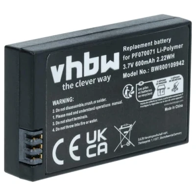 Abbildung von vhbw Akku kompatibel mit Parrot Jumping Race Tuk Tuk, Mambo, Swing Drohne Multicopter Quadrocopter (600mAh, 3,7V, Li Polymer)