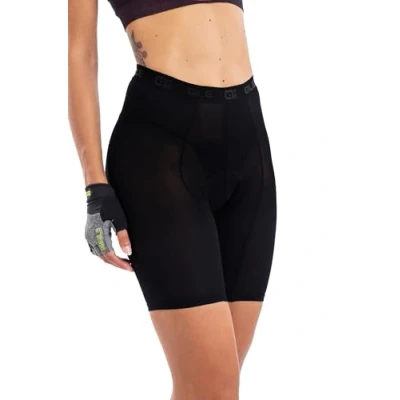 Abbildung von Alé Cycling Damen Offroad MTB Enduro gepolsterte Auskleidung Radhose, Schwarz, XL