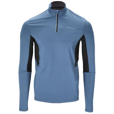 Abbildung von Endurance Lanbark M Langarmshirt, Herren, Größe: 3XL, Slate blue