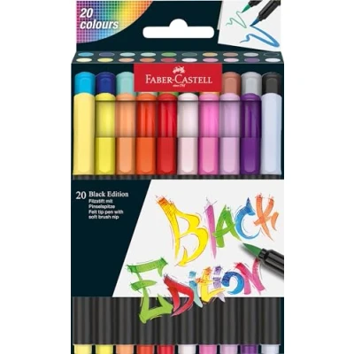 Abbildung von Brushpen FC Black Edition in karton etui