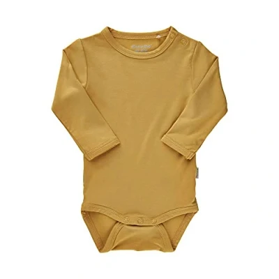 Abbildung von MINYMO Unisex Baby Body LS Bamboo Kleinkind T Shirt Satz, Rattan, 80