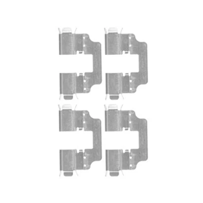 Abbildung von HELLA 8DZ 355 203 651 Zubehörsatz, Scheibenbremsbelag HONDA: CIVIC 8 Hatchback