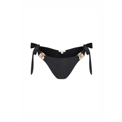 Abbildung von Moda Minx Bikinihose, Damen, Größe: Large, Black gold