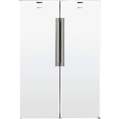 Abbildung von Bauknecht KGK 17G4 WS Side by Kühlschrank / 318 L Kühlen 222 Gefrieren NoFrost nie wieder Abtauen ProFresh Soft Opening LED Licht XXL Box Hygiene+ Filter