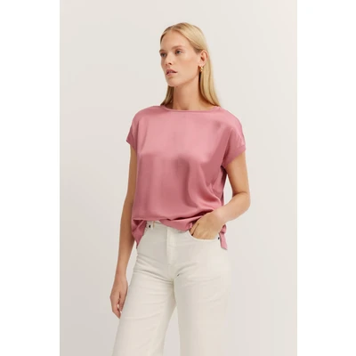 Abbildung von bugatti T Shirt, aus weichem Materialmix