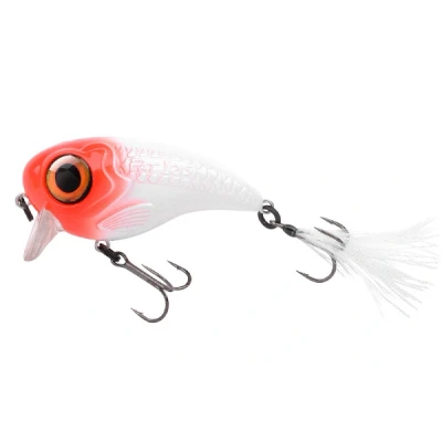Abbildung von Spro Fat Iris 8cm 39g Slow Floating (0.5 0.8m) Red Head Wobbler