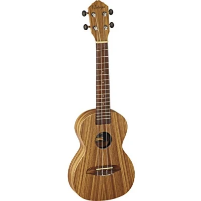 Abbildung von Ortega Guitars Konzert Ukulele akustisch Timber Series inklusive Deluxe Gigbag Zebrano/ Mahagoni (RFU11Z)