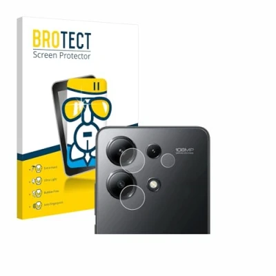 Abbildung von BROTECT Schutzglas für Xiaomi Redmi Note 13 4G (NUR Kameraschutz) Schutzfolie Panzer Folie Glas [Extrem Kratzfest 9H, Anti Fingerprint,