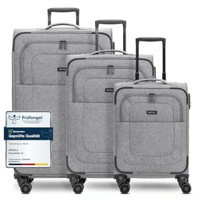 Abbildung von Redolz Trolleyset Essentials 12, 4 Rollen, (3 teilig, 3 tlg), Polyester