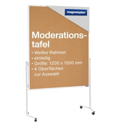 Abbildung von Magnetoplan Moderationstafel 2111124 1500x1200mm Kork