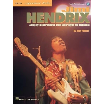 Abbildung von Jimi Hendrix Signature Licks: A step by Breakdown of His Guitar Styles and Techniques. With Audio online
