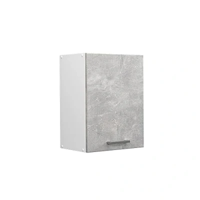 Abbildung von Vicco Hängeschrank R Line, Beton/Weiß, 45 cm