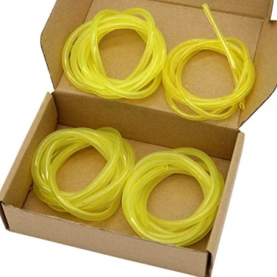 Abbildung von SWNKDG 4x Set Kraftstoffschlauch Innendurchmesser x Außendurchmesser 2 3,5mm 2,5 5,5mm 3 5 3,5 6mm Benzinschlauch Ölschlauch Dieselschlauch PVC Schlauch Wasserschlauch (1.2m)