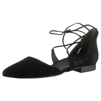 Abbildung von Paul Green Riemchenballerina, Damen, Größe: 35.5, Schwarz Schuhe