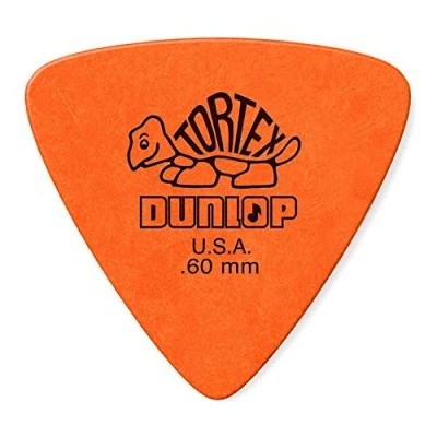 Abbildung von JIM DUNLOP Plektrum Tortex Triangel 0,60mm 72 Stück