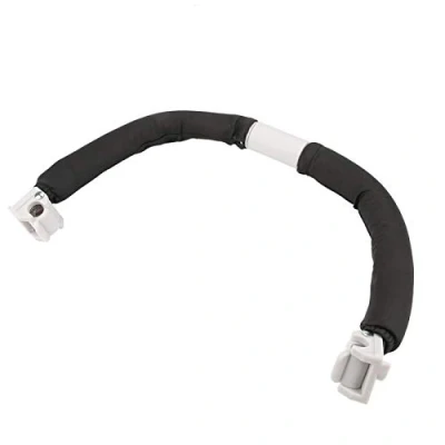 Abbildung von Kinderwagengriff, verstellbare bequeme Armlehne, sicher für Kinderwagen(black)