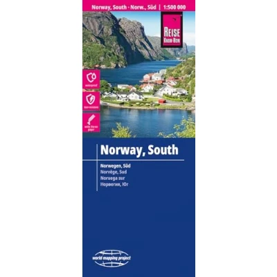 Abbildung von Reise Know How Landkarte Norwegen, Süd / Norway, South (1:500.000): reiß und wasserfest (world mapping project)