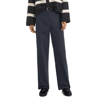 Abbildung von Marc O&#039;Polo Stoffhose, Damen, Größe: 34, Thunder blue