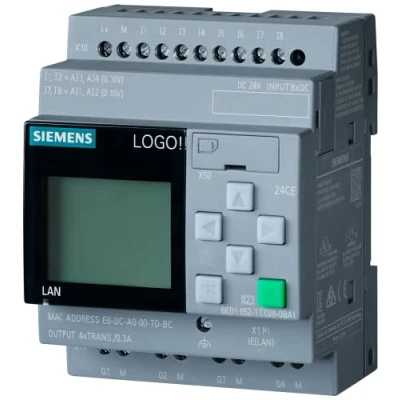 Abbildung von LOGO! 24CE, Logikmodul, Display SV/E/A: 24V/24V/24