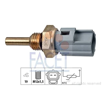 Abbildung von FACET 7.3334 Sensor, Kühlmitteltemperatur Made in Italy OE Equivalent